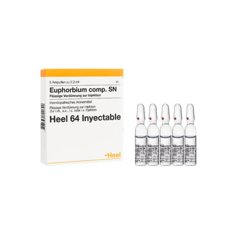 Euphorbium Caja X 5 Ampollas