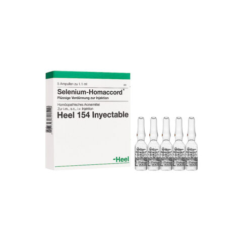 Selenium Homaccord Caja Por 5 Ampollas