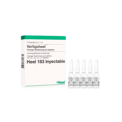 Vertigoheel Caja X 5 Ampollas