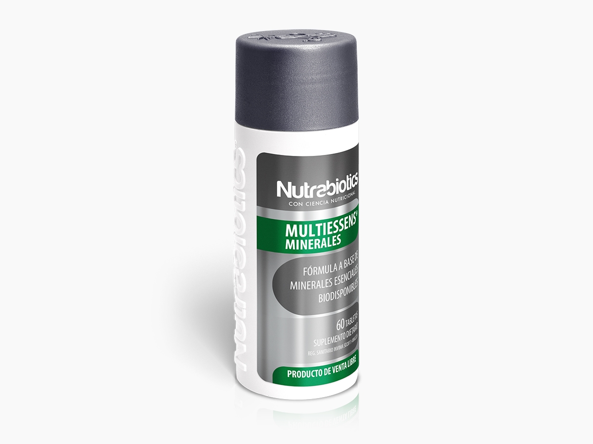 Multiessens Minerales 60 Tabletas Nutrabiotics