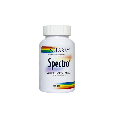 Solaray Spectro Multivitamin Frasco 100 Capsulas