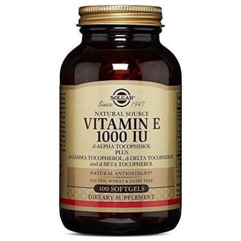 VITAMINA E 100 IU FRASCO 100 CAPSULAS SOLGAR