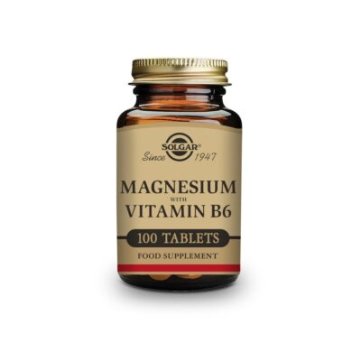 Magnesium With Vitamin B6 Frasco 100 Tabletas
