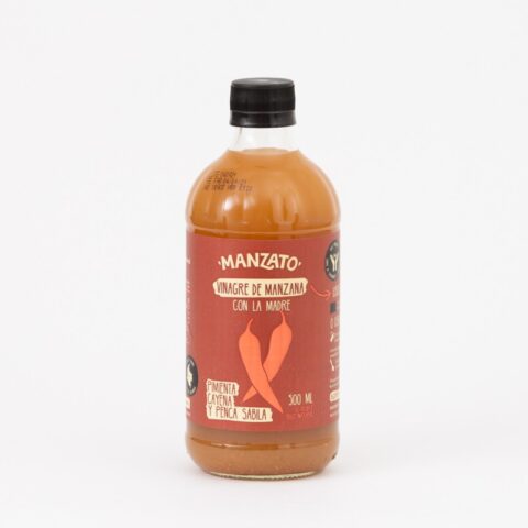 VINAGRE DE MANZANA CON PIMIENTA CAYENA Y PENCA SABILA