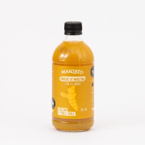 VINAGRE DE MANZANA CON CURCUMA Y PENCA DE SABILA