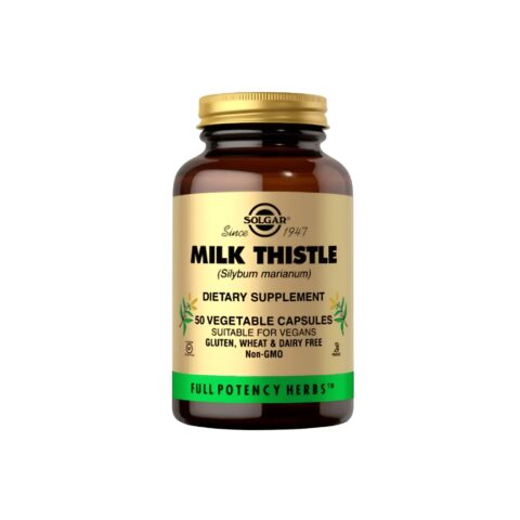 Milk Thistle 100 Mg Frasco Por 50 Cápsulas