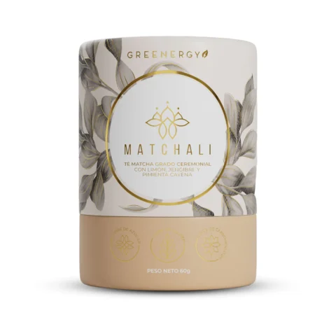 Té Matcha Grado Ceremonial Con Limón, Jengibre Y Pimienta Cayena 60G