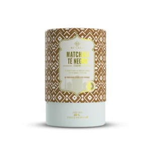 TÉ MATCHA CON TÉ NEGRO, JENGIBRE, CANELA, FLOR DE JAMAICA Y ESPIRULINA 60G