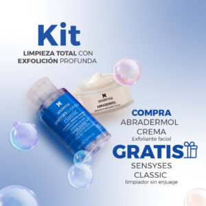 Promo Abradermol + Sensyses cleanser Classic