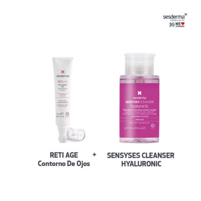 Sesderma Promo Reti Age Contorno de Ojos+Sensyses Cleanser Hyaluronic