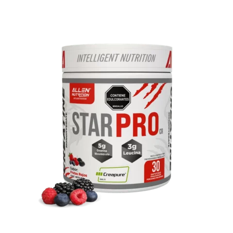 Star Pro Creatina 380 Gr Frutos Rojos