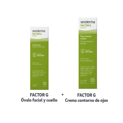 Sesderma Promo Factor G Óvalo facial y cuello+Crema contorno de ojos